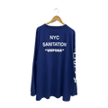 Heron Preston DSNY NYC Sanitation Uniform L/S Navy - Pre-Owned XL