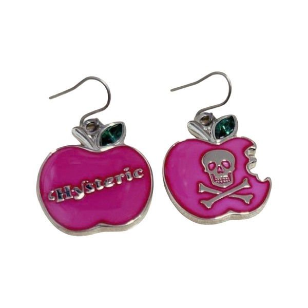 Hysteric Glamour Apple Earrings