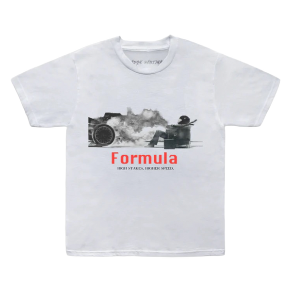 Jason Martinez F1 Burnout Tee - White