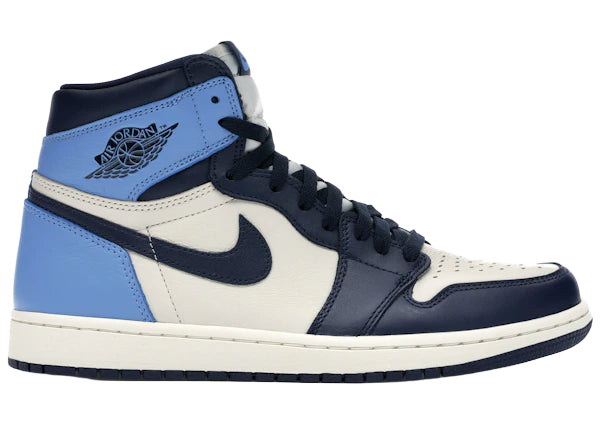 Jordan 1 Retro High Obsidian - Iconic Basketball Sneakers