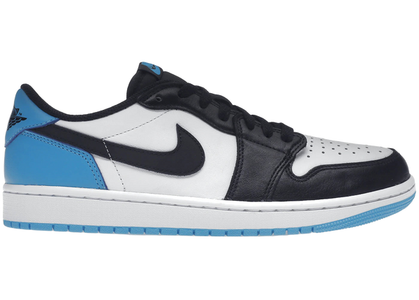 Jordan 1 Retro Low OG Black Dark Powder Blue