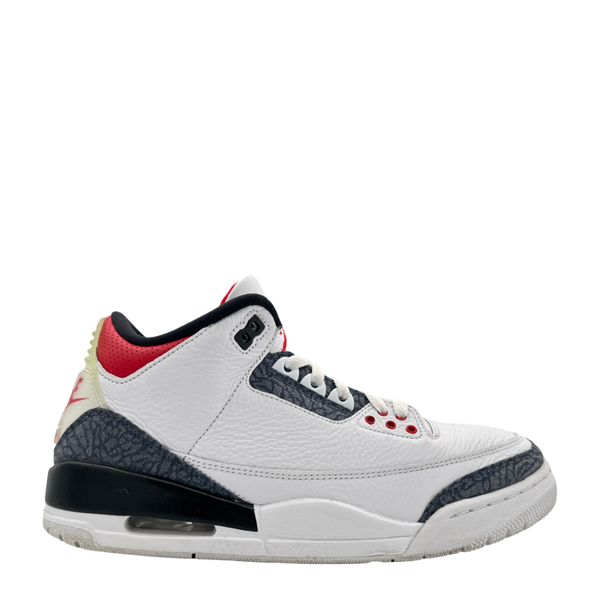 Jordan 3 Retro SE Fire Red Denim (2020) - Pre-Owned