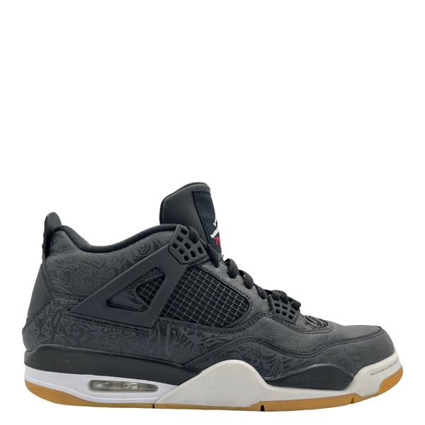 Jordan 4 Retro Laser Black Gum Sneakers