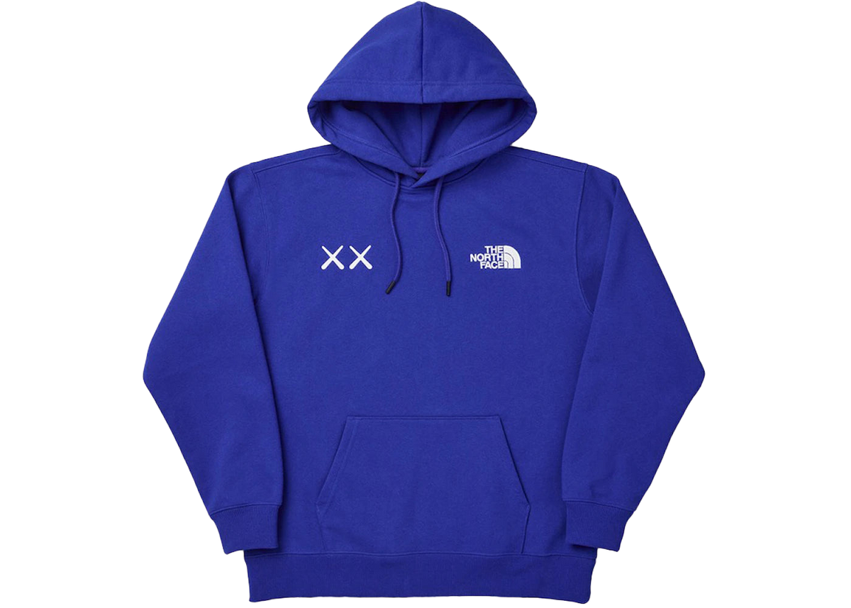 KAWS x The North Face Popover Hoodie Bolt Blue