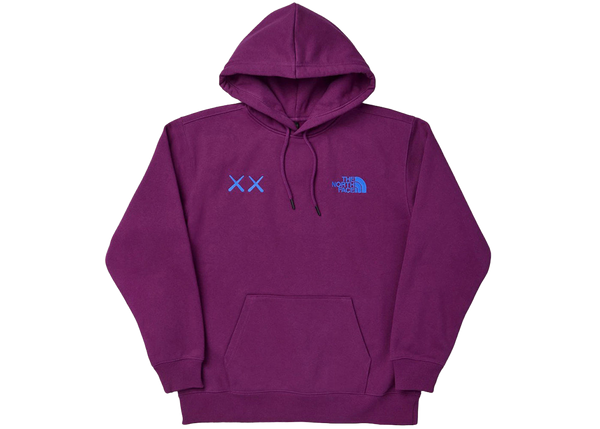 KAWS x The North Face Popover Hoodie Pamplona Purple