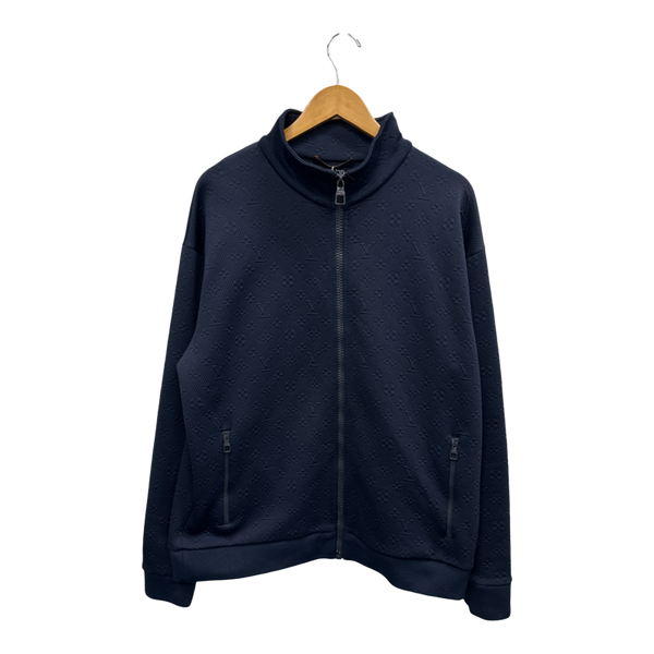 Louis Vuitton Monogram Track Jacket - Navy - Pre-Owned - XL