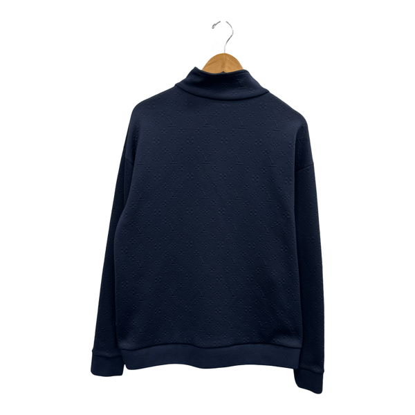 Louis Vuitton Monogram Track Jacket - Navy - Pre-Owned - XL