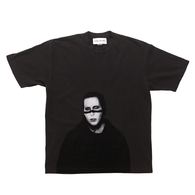 Marilyn Manson Charcoal T-Shirt - XL