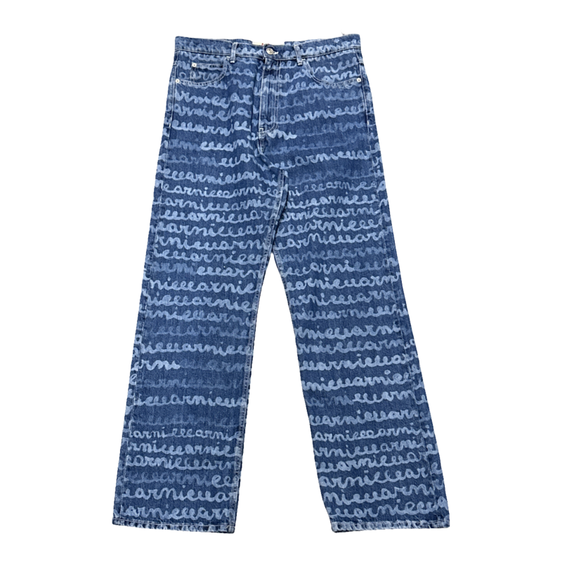 Marni All Over Print Jeans - Unique Fashion Statement
