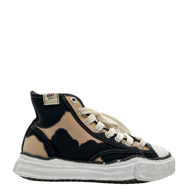 Miharayasuhiro Black and Beige OG Sole High-Top