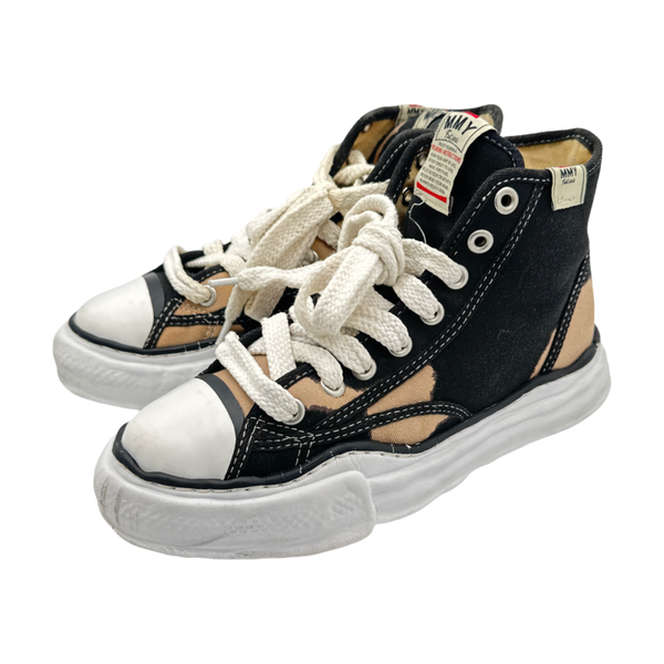 Miharayasuhiro Black and Beige OG Sole High-Top