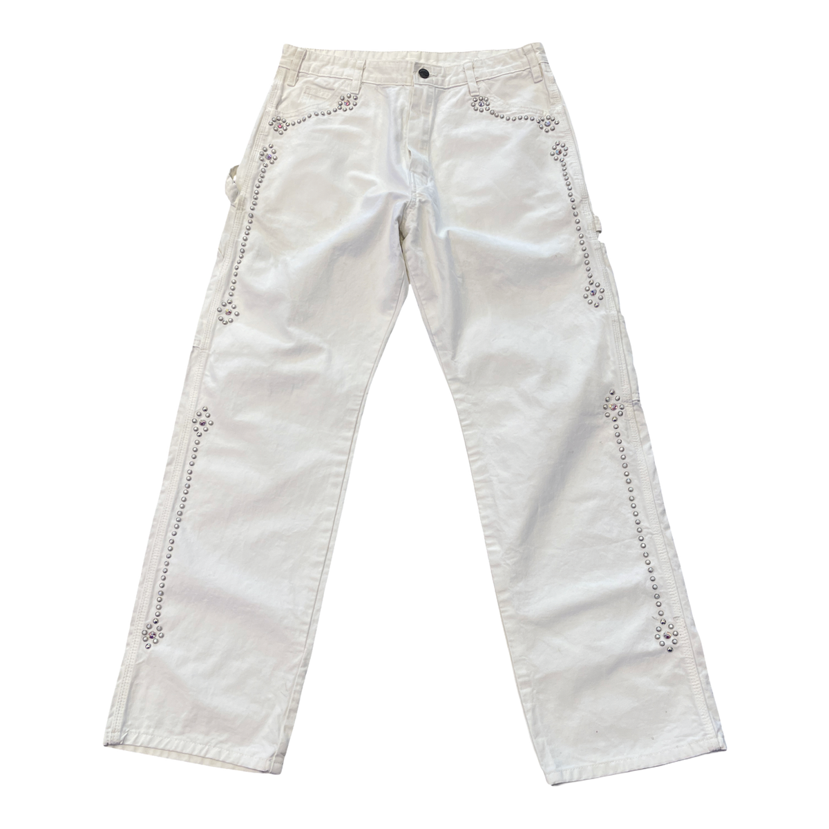New Commune White Jeans
