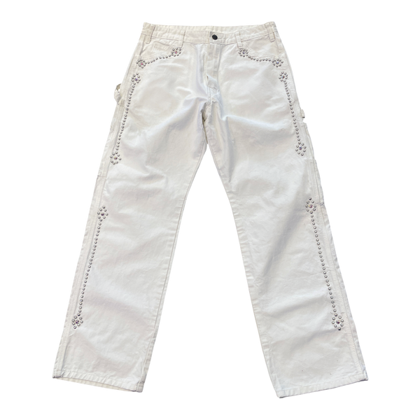 New Commune White Jeans