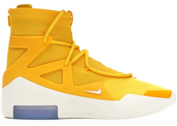 Nike Air Fear Of God 1 Yellow - Premium High-Top Sneakers