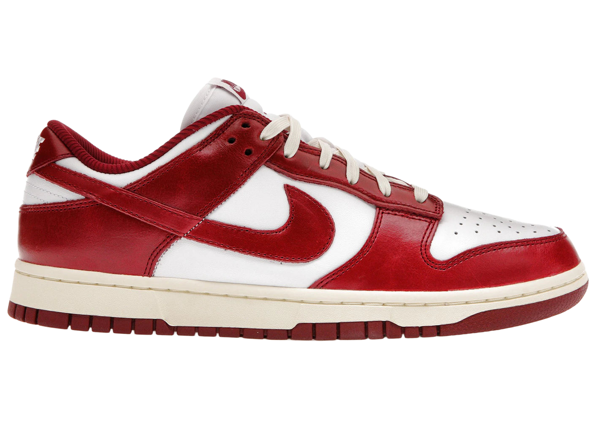 Nike Dunk Low PRM Vintage Team Red (Women's)