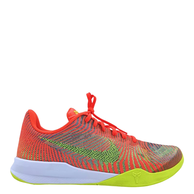 Nike Mentality 2 Total Crimson/Wolf Grey-White-Volt Sneakers