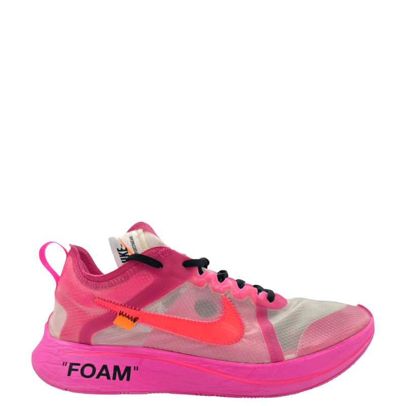 Nike Zoom Fly Off-White Pink - Pre-Owned