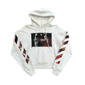 Off-White Caravaggio Paint Over  White Hoodie