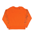 Off-White Scribble Arrows Sweatshirt in Orange - Pre-Owned XS