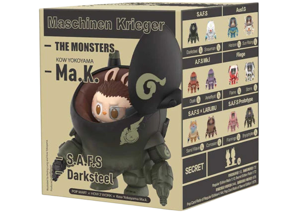 Pop Mart Labubu The Monsters x Kow Yokoyama MA.K.Series Figure Single Blind Box