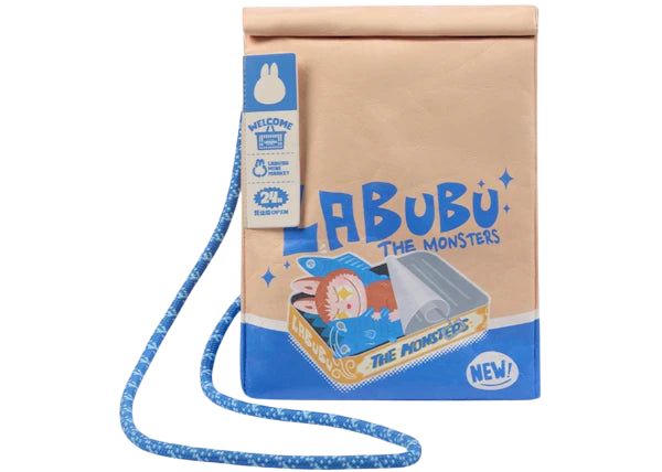 Pop Mart Labubu The Monsters Wacky Mart Series Messenger Bag