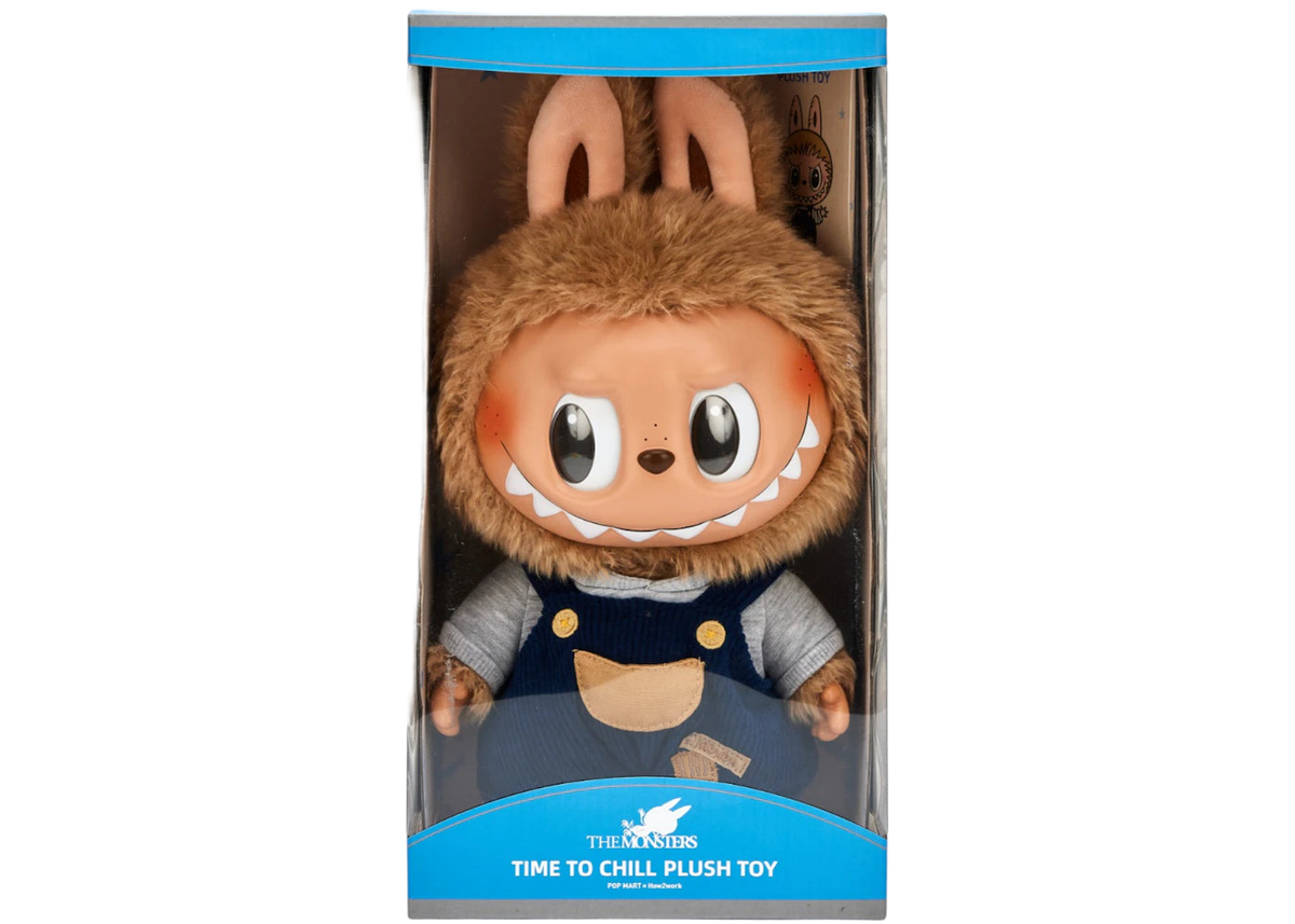 Pop Mart LABUBU Time to Chill Vinyl Plush Doll