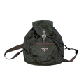 Prada Green Zainetto Backpack Bag - Luxury Fashion Accessory