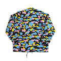 Bape Cotton Candy Multi Camo Relaxed Fit Coach Jacket