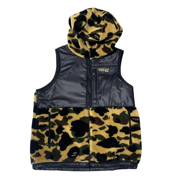 Bape Fleece Hooded Vest