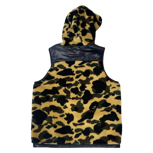 Bape Fleece Hooded Vest