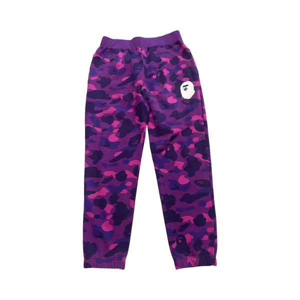 BAPE Purple Camo Sweatpants