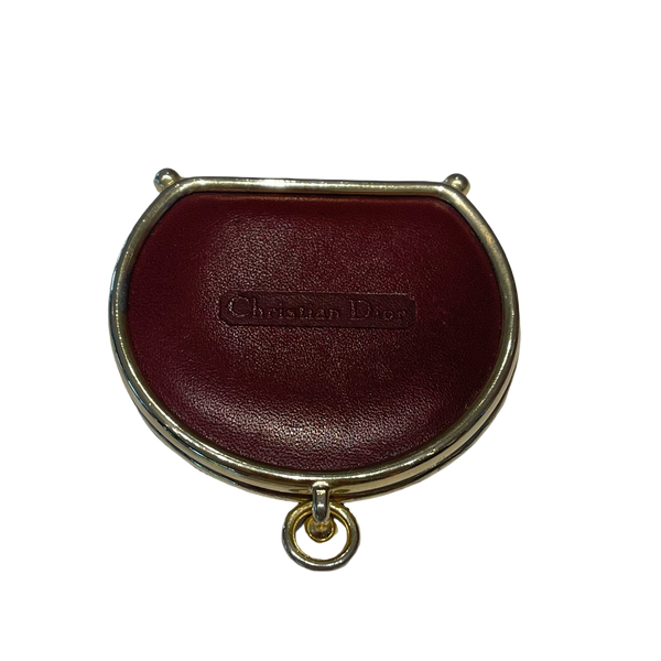 Christian Dior Leather Coin Pouch