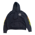 Chrome Hearts Floral Sleeve Gradient Made In Hollywood Hoodie Black/Gradient