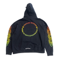 Chrome Hearts Floral Sleeve Gradient Made In Hollywood Hoodie Black/Gradient
