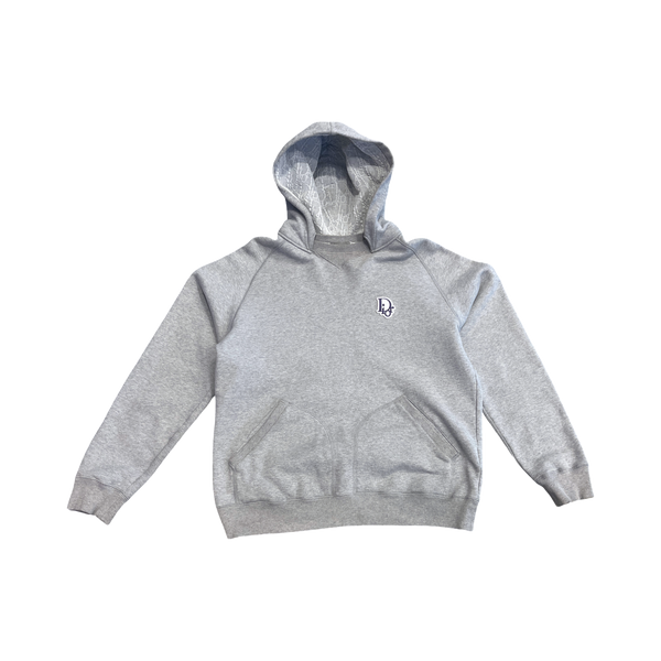 Dior Embroidered Logo Hooded Sweatshirt
