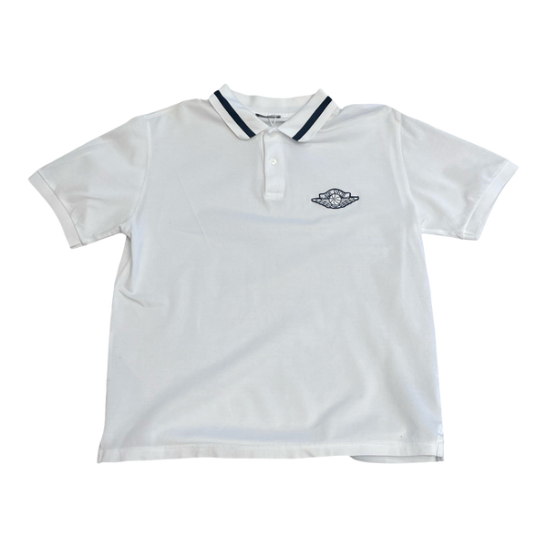 Dior Jordan Collab Polo White
