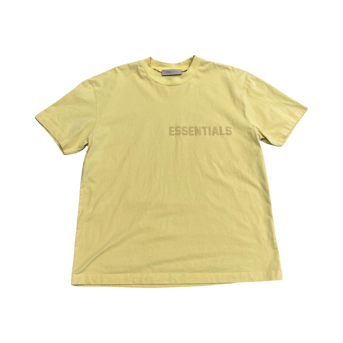 Fear of God Essentials Short-Sleeve T-Shirt Canary