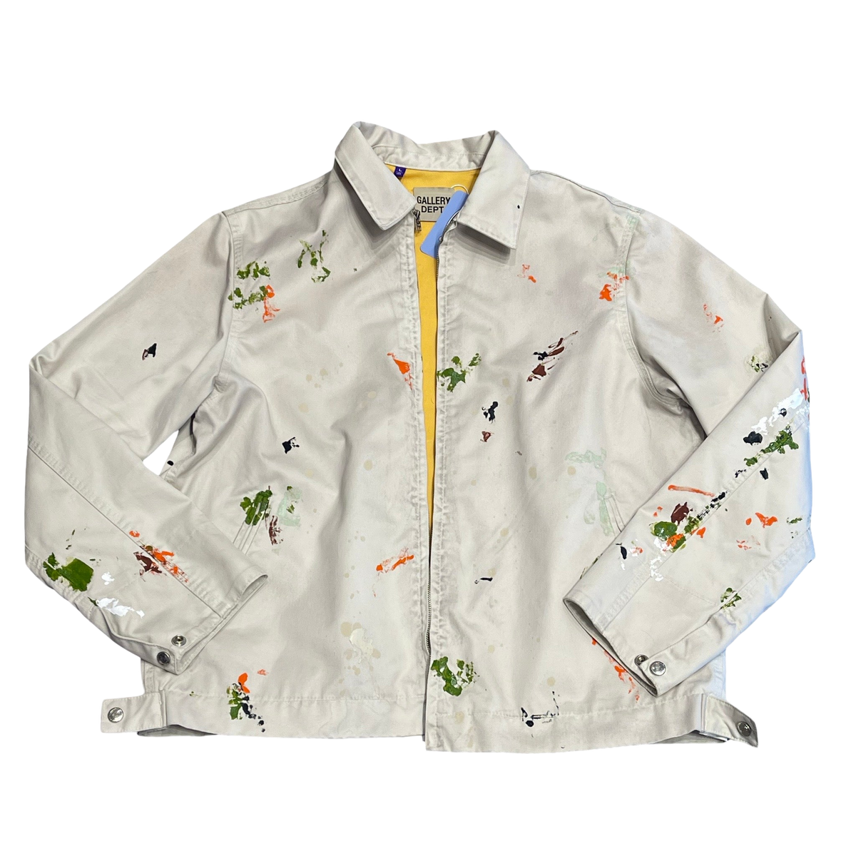Gallery Dept Paint Tan Jacket (Broken Zipper)
