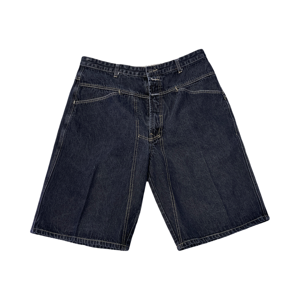 Girbaud Dark Indigo Black Tag Denim Shorts