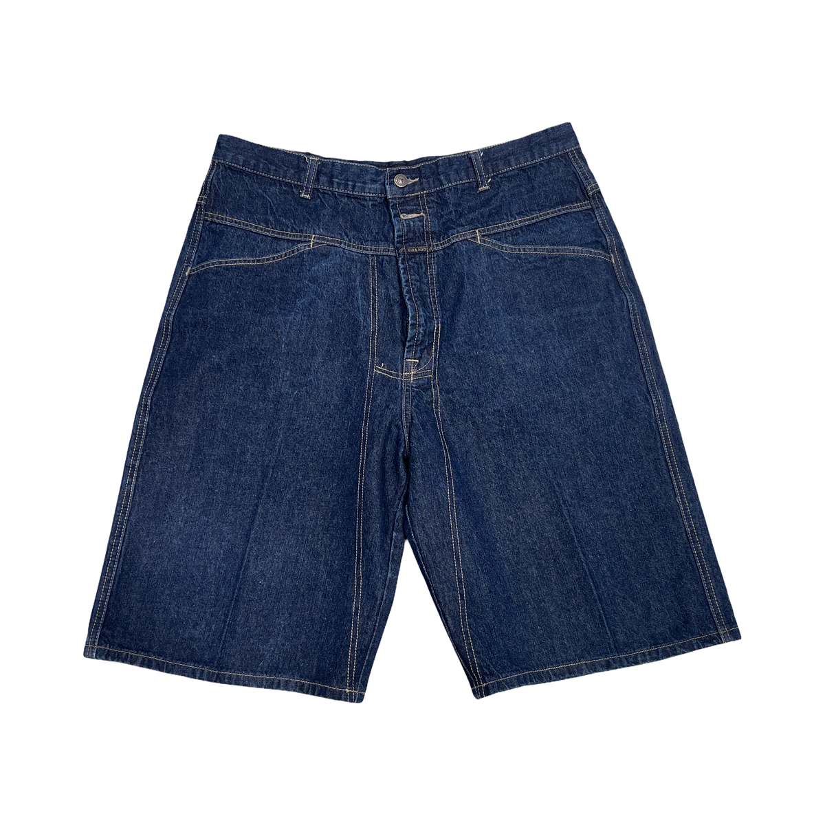 Girbaud Dark Wash Denim Black Tag Shorts