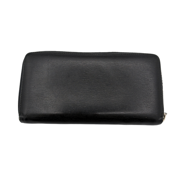 Gucci Leather Black Long Wallet