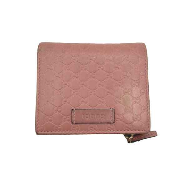 Gucci Monogram Wallet Pink