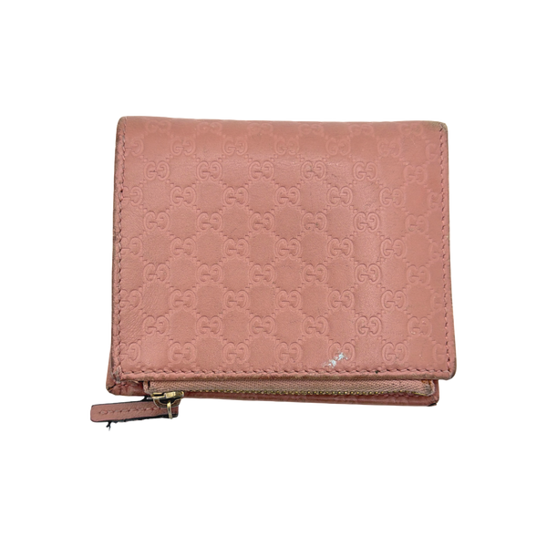 Gucci Monogram Wallet Pink