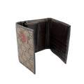 Gucci Tattoo Heart GG Supreme Trifold Wallet