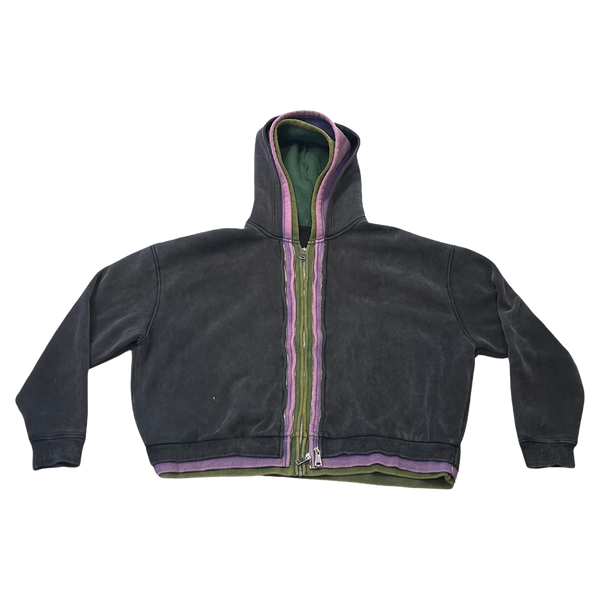 GV Gallery x Raspberry Hills 3 Zip Hoodie