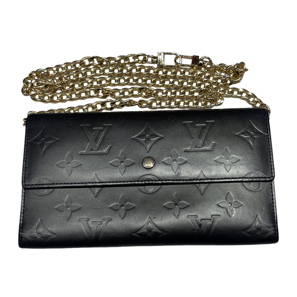 Louis Vuitton Monogram Vernis Interational Wallet