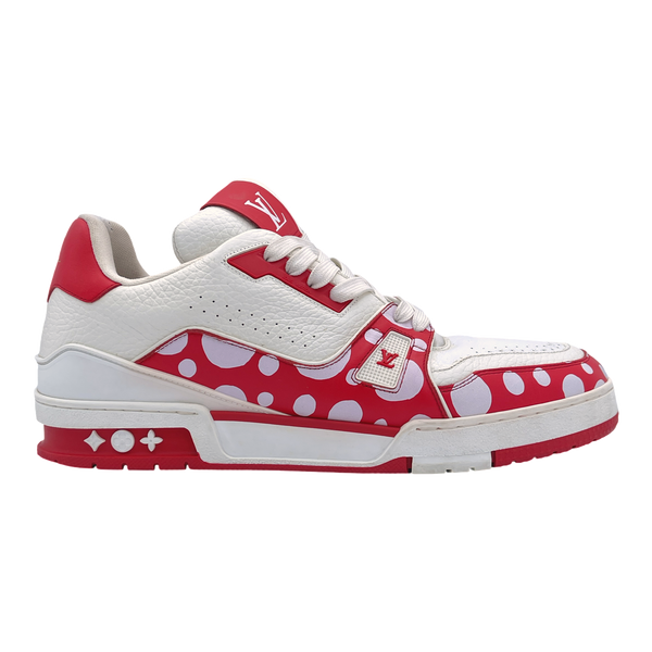 Louis Vuitton Yayoi White Dots Trainer (Toe Box Peeled)