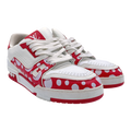 Louis Vuitton Yayoi White Dots Trainer (Toe Box Peeled)