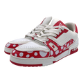 Louis Vuitton Yayoi White Dots Trainer (Toe Box Peeled)