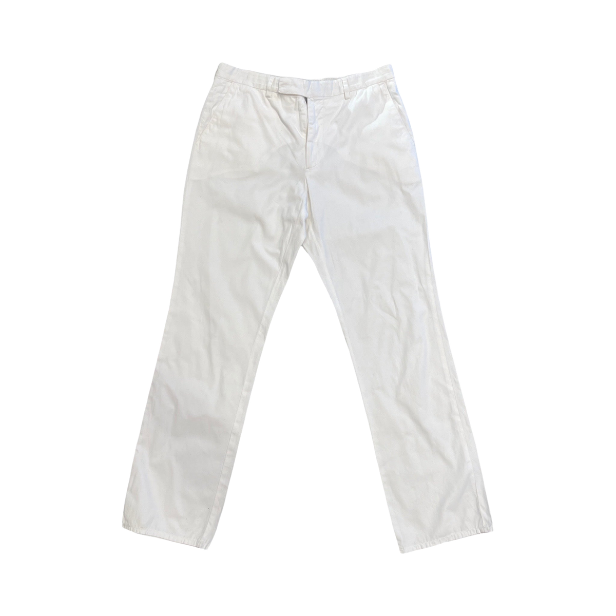 Miu Miu Vintage Chino Pants White